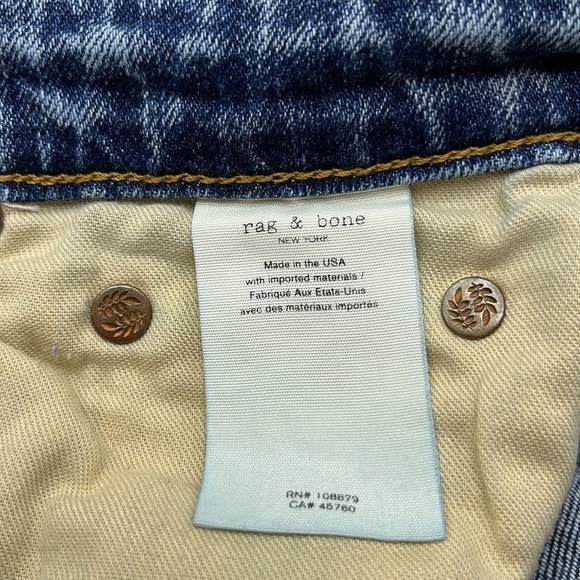 Rag & Bone Nina High Rise Ankle Flare Size 25 - Picture 11 of 16